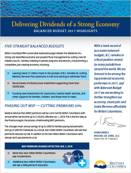 Delivering Dividends of a Strong Economy